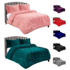 CUBRE CAMA PLUSH COLOR LISO PLAZA 1.5 | 12 UNID