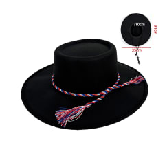 SOMBRERO HUASO NEGRO 35 CM
