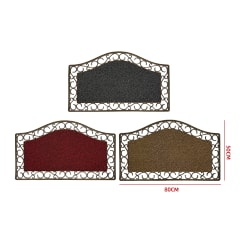 TAPETE EXTERIOR CASA 100% PVC 50X80 CM