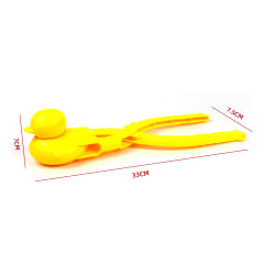 PINZA PARA BOLAS DE NIEVE PATO CHICO 33X7.5X7CM