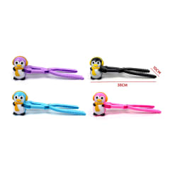 PINZA PARA BOLAS DE NIEVE PINGÜINO 38X10CM