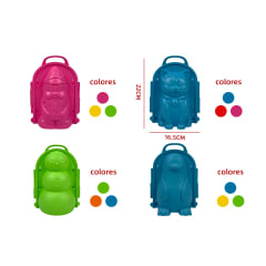 MOLDE PARA NIEVE MULTI DISEÑO 22X16.5CM