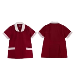 DELANTAL CORTO ASESORA DEL HOGAR BURDEO ANTI FLUIDO S/M/L/XL/XXL