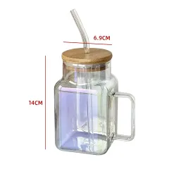 VASO VIDRIO IRIDISCENTE 620ML