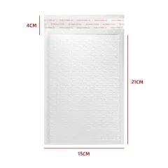 SOBRE ACOLCHADO CON BURBUJA CON  SOLAPA ADHESIVA 15X21CM