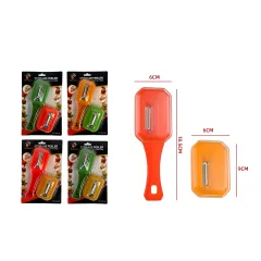 PELADOR VEGETALES MULTIUSO COCINA  2 PCS 9X6CM /18.5X6CM