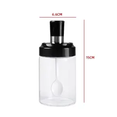 DISPENSADOR DE CONDIMENTOS CON DOSIFICADOR 6.6X15 CM