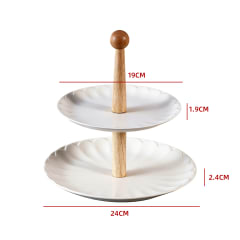 BANDEJA DOS NIVELES 19X1.9/24X2.4CM / VENTA MAYORISTA