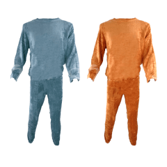 PIJAMA DE HOMBRE POLERON Y BUZO LISO | 12 UNID