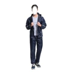 PONCHO IMPERMEABLE ADULTO UNISEX CON PANTALON COLOR LISO TALLA XL-XXXL | 6 UNID