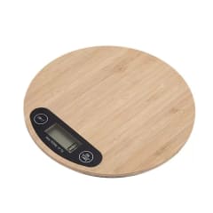 PESA COCINA BAMBU CIRCULAR MAX 5 KG/PILAS