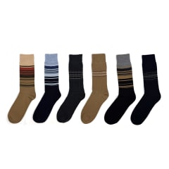 CALCETINES HOMBRE RAYADO A-1| 12 UNI