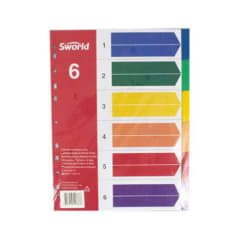 SEPARADOR CARTULINA A4