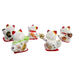DECORACION FIGURAS  9X7 GATITOS SONRIENTES