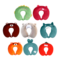 ALMOHADA DE VIAJE CUELLO CON FIGURAS SURTIDAS | 12 UNID