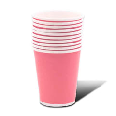 VASO CARTON ROSADO 87X75X53| 144 UNID