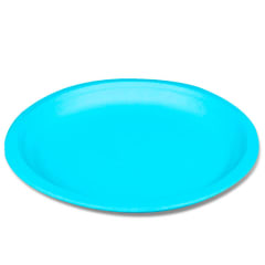 PLATO CARTON CELESTE 18X18CM | 144 UNID