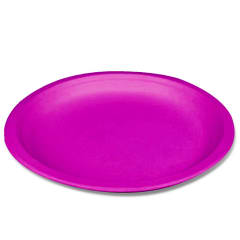 PLATO CARTON MORADO 18X18CM | 144 UNID
