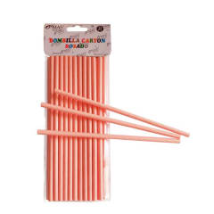 BOMBILLA ROSADO 6X19CM |240 UNID