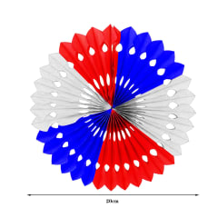 GUIRNALDA CIRCULAR TRICOLOR 20CM