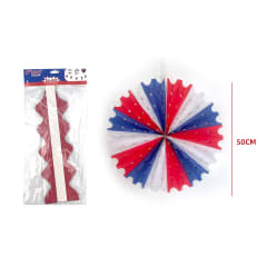 GUIRNALDA TRICOLOR CIRCULAR 50CM