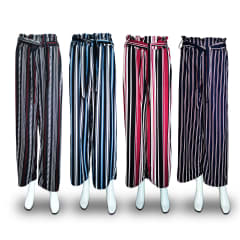 PANTALON MUJER DISEÑO FRANJAS | 12 UNID
