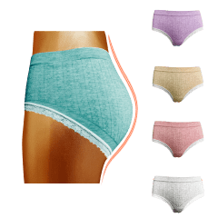 CALZON DE MUJER ROMBOS COLORES SURTIDOS SIN COSTURA  | 12 UNID