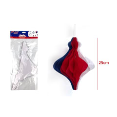 GUIRNALDA TRICOLOR ACORDEON 25CM