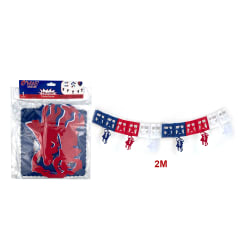 GUIRNALDA TRICOLOR PAREJA DE CUECA 6 TIRAS 2M