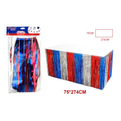 CORTINA TRICOLOR PARA BORDES DE MESA 75X274CM