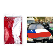 FUNDA PARA AUTO BANDERA CHILE 125X155CM