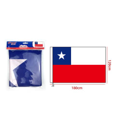 BANDERA CHILE 120X180CM