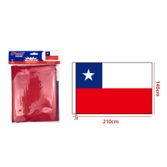 BANDERA CHILE 140X210CM