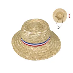 SOMBRERO DE HUASO CORDON AJUSTABLE  26CM 