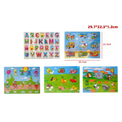 ROMPECABEZAS ALFANUMÉRICO 29.7X22.3X1.2CM 