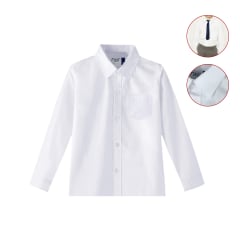 CAMISA ESCOLAR BLANCO NIÑO TALLAS 6/8/10/12