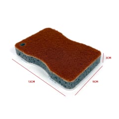 ESPONJA LAVAPLATOS 2 PCS 13*9*2CM