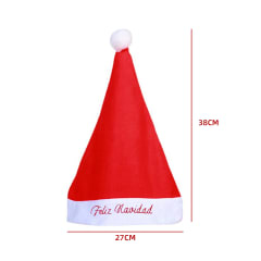 GORRO NAVIDAD 27X38CM