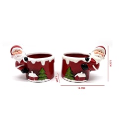 PORTAVELA SANTA 10.2X7.5X8.3CM