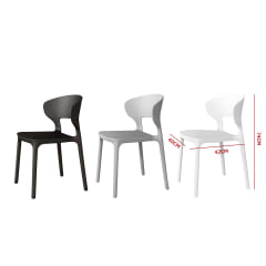SILLA PLASTICA RESPALDO ENVOLVENTE 42×40×74 CM / venta mayorita desde 5 unidades