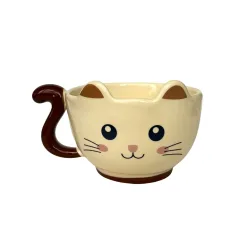 TAZA CERAMICA GATO 400ML