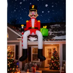 INFLABLE NAVIDAD CASCANUECES SENTADO 3 MTS.