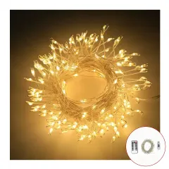 LUCES LED USD NAVIDAD CALIDAS 300 LUCES 10 MTS