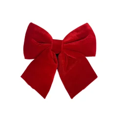 LAZO COLGANTE TERCIOPELO ROJO 25X30 CM