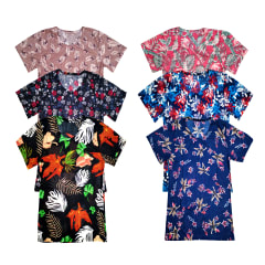 CAMISETA DE MUJER MANGA CORTA CON ESTAMPADO