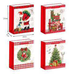 BOLSA NAVIDAD DISEÑO PARA REGALO 18X8X24 CMS