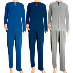 PIJAMA DE HOMBRE MANGA LARGA | 12 UNI.