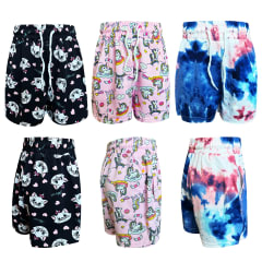 SHORT BUZO NIÑA CON DISEÑO SURTIDOS