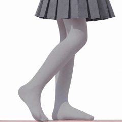 PANTYHOUSE NIÑA GRIS TALLA  11-12 | 12 UNID