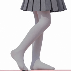 PANTYHOUSE NIÑA GRIS TALLA 7-8 | 12 UNID